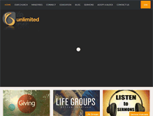 Tablet Screenshot of lifeunlimited.org